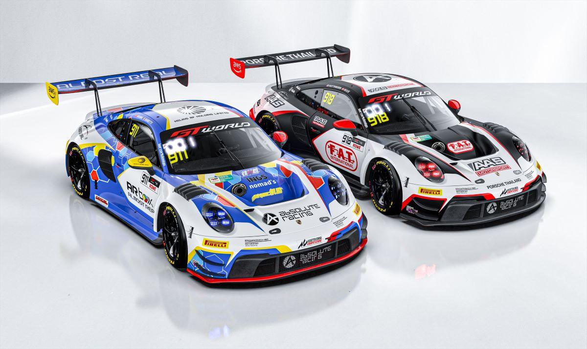 Preview of Absolute Racing Car #911 GTWC Asia - Alessandro Ghiretti and Ron Huang Ruohan by Keith Archer