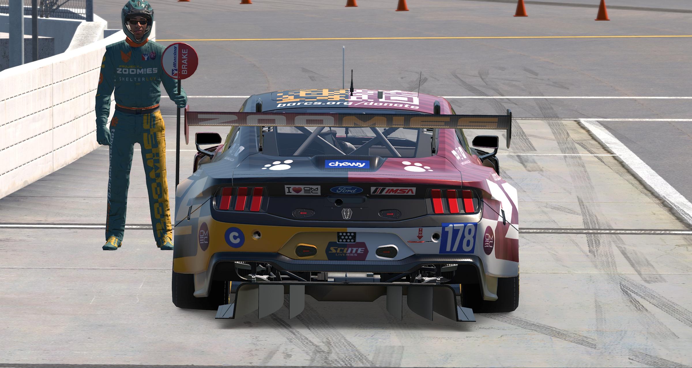 Preview of Project_ZOOM!ES Ford Mustang GT3 "BARCS" v1.1 by Patrick Cantrell