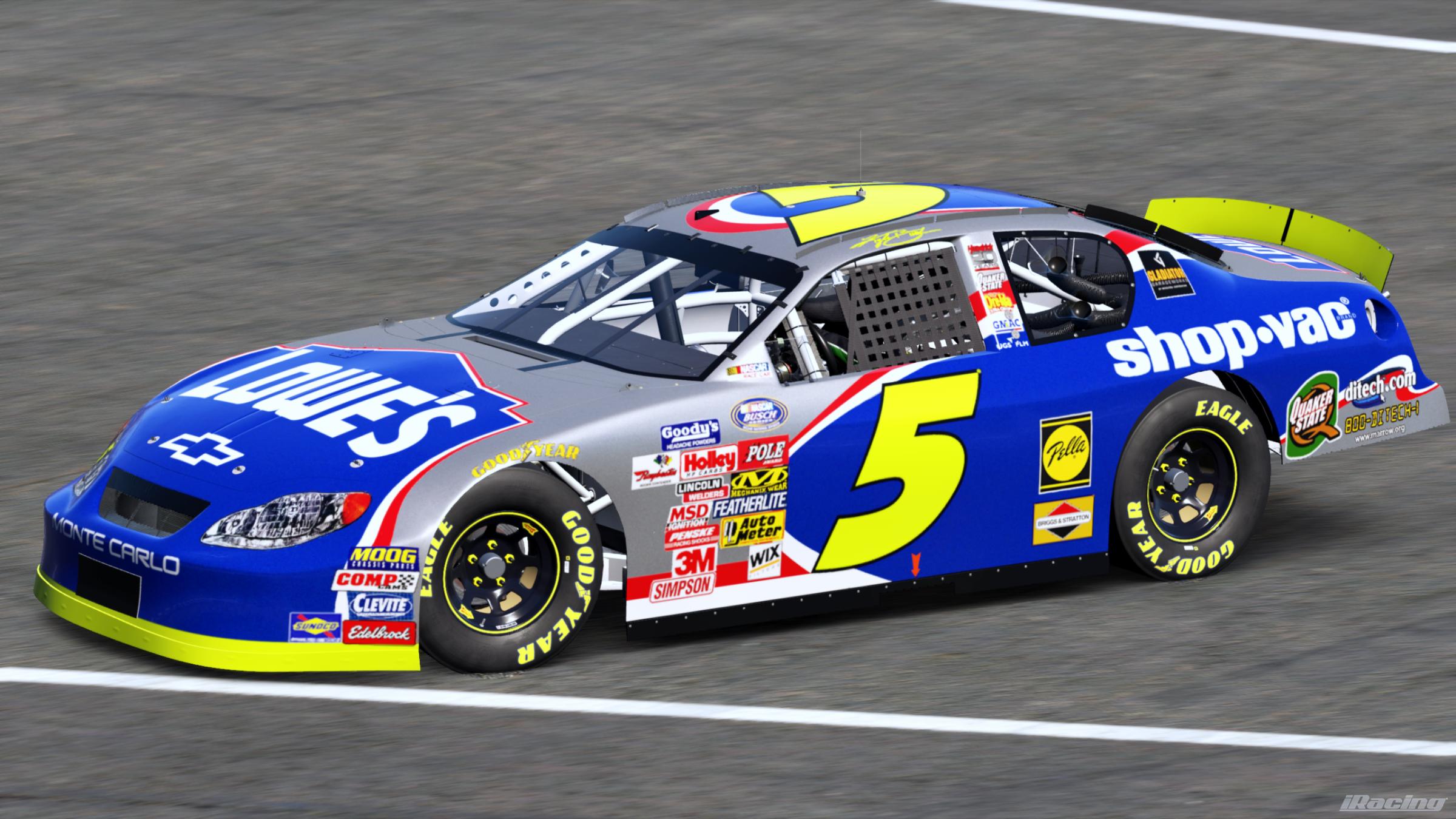 Preview of Kyle Busch 2004 Lowes/ Shop-Vac (Custom #) by Gary P.