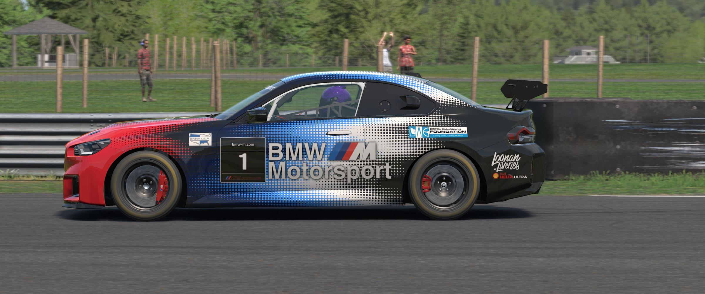 Preview of BMW M2 M Motorsport Livery Minimal Sponsors by Chris L.