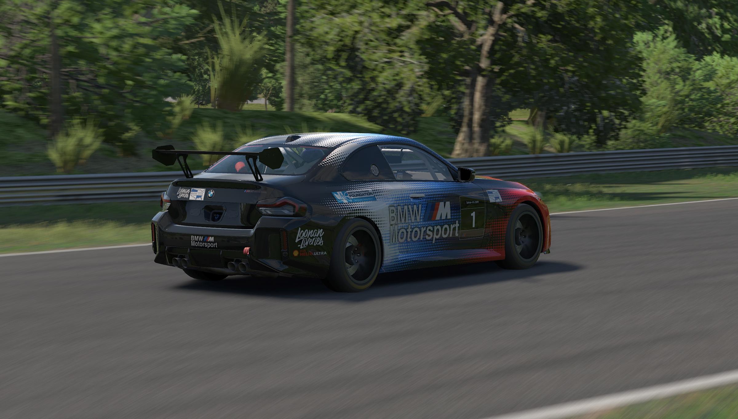 Preview of BMW M2 M Motorsport Livery Minimal Sponsors by Chris L.