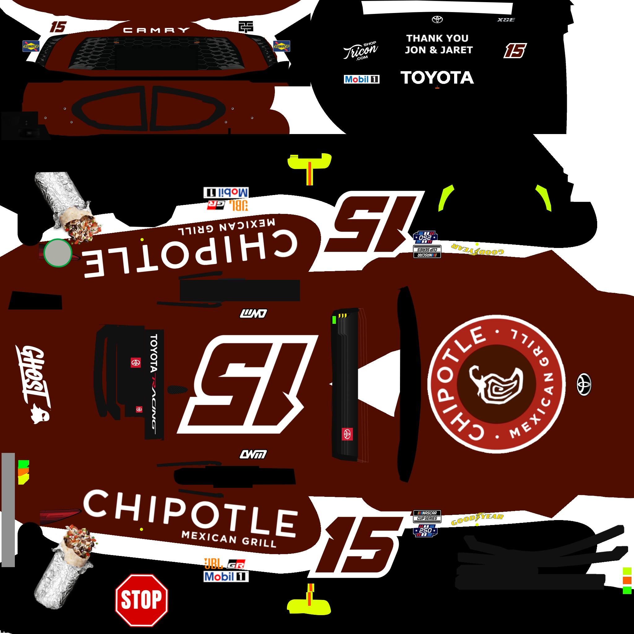 Preview of 15 chipotle toyota camry nextgen by Connor W Murphy