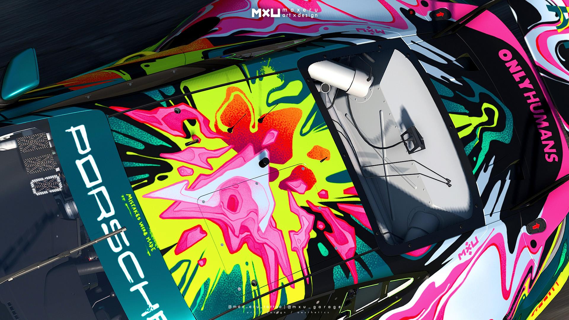 Preview of MXU Optimistic Apocalypse - Porsche 992 GT3R #canvasproject by Bryce L.