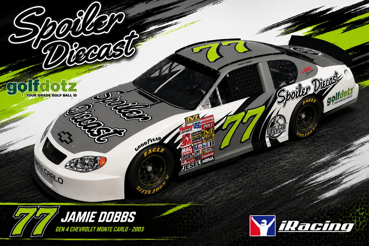 Preview of Spoiler Diecast G4 Chevy by Jamie Dobbs