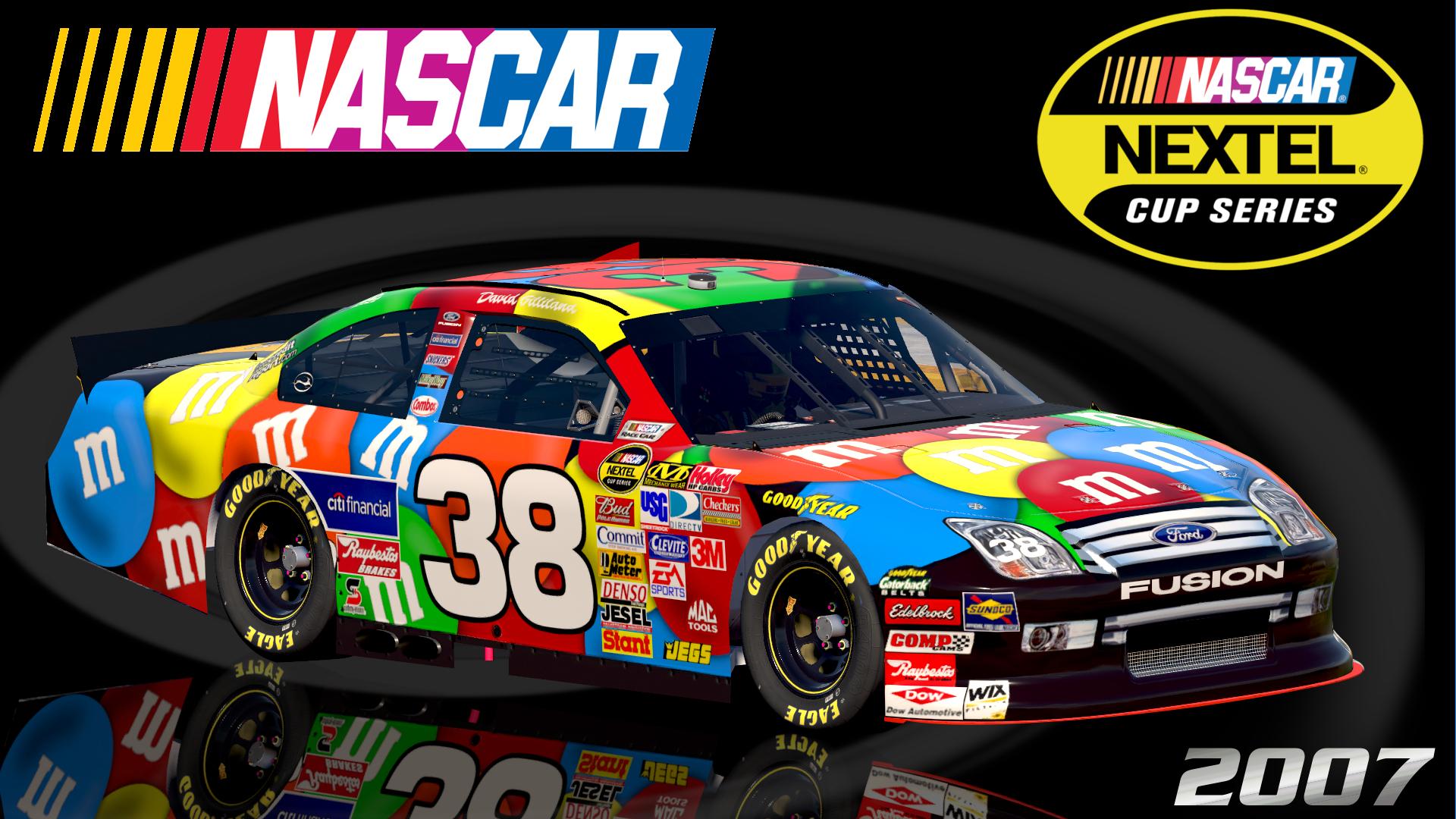 Preview of #38 David Gilliland 2007 M&Ms v2 Ford Fusion COT by Christian Budd