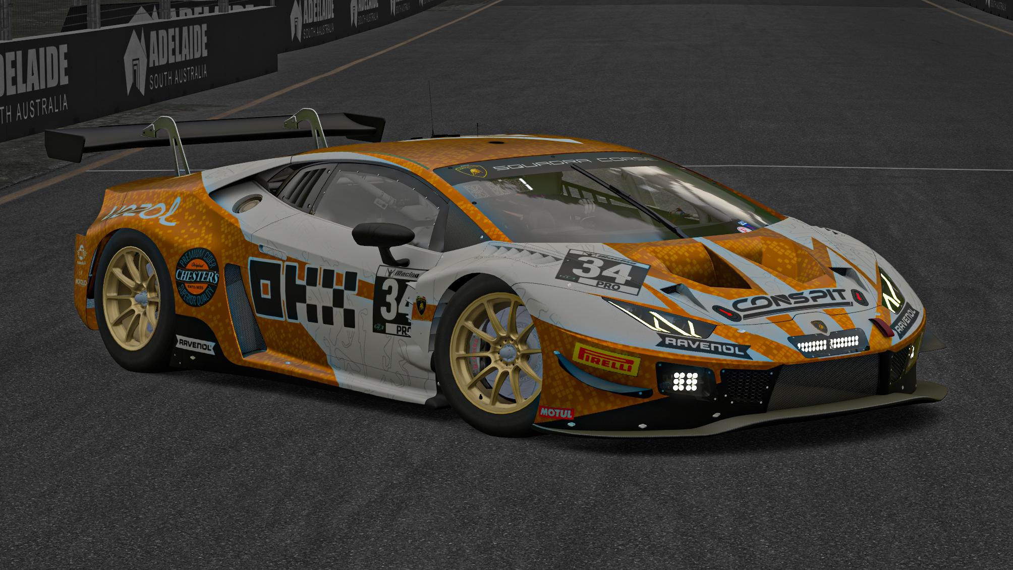 Preview of Lamborigini OKX GT3 Concept by Vasiliy S.