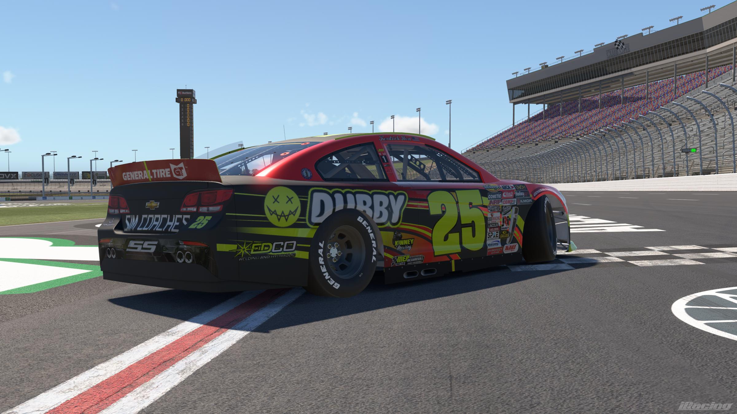 Preview of #25 Dubby Energy ARCA Chevy SS 2026 1/2 primary by Kendrick Hom