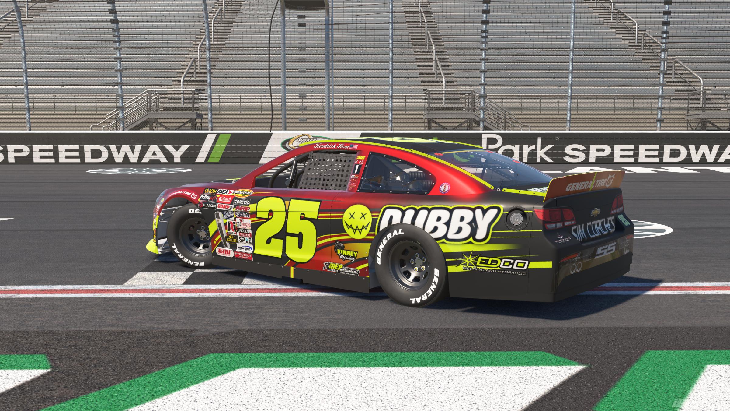 Preview of #25 Dubby Energy ARCA Chevy SS 2026 1/2 primary by Kendrick Hom