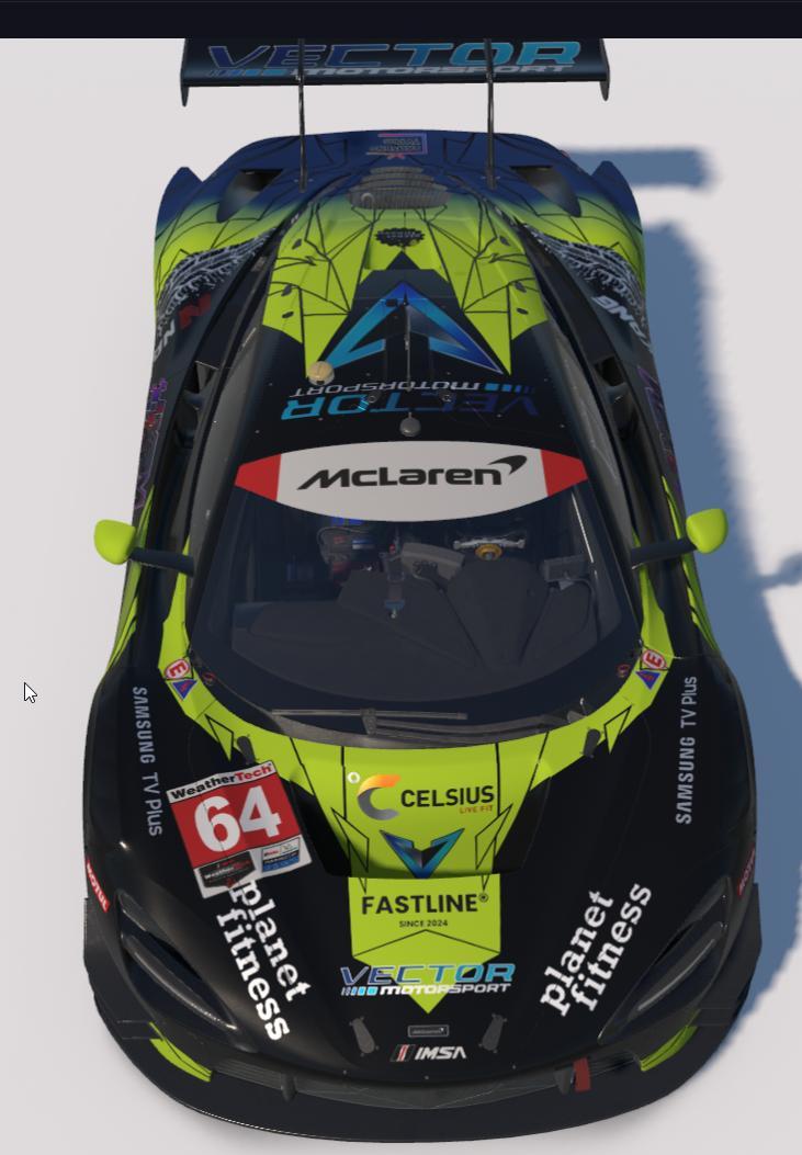 Preview of Vector Motorsport 720 GT3 by Justin Wellbelove