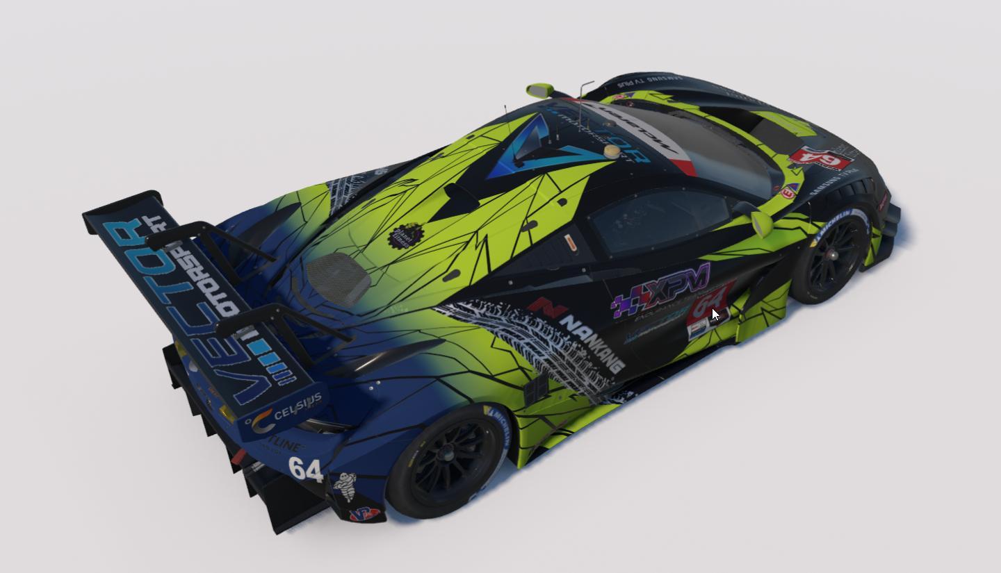 Preview of Vector Motorsport 720 GT3 by Justin Wellbelove
