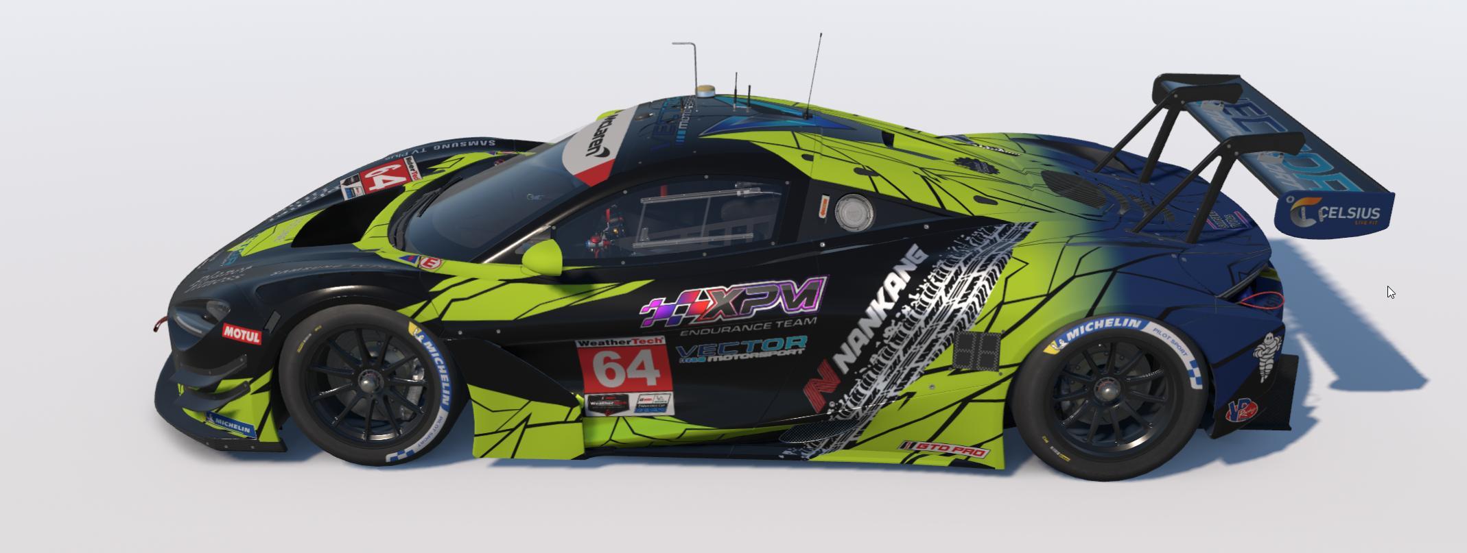 Preview of Vector Motorsport 720 GT3 by Justin Wellbelove