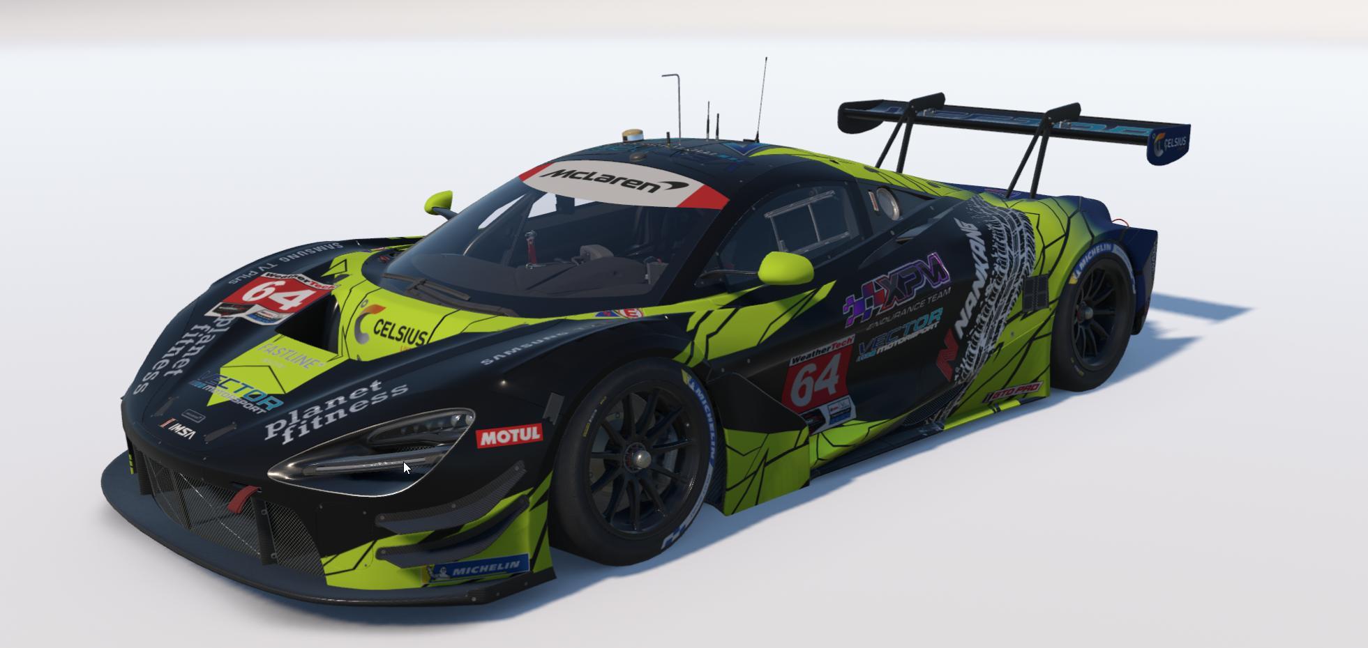 Preview of Vector Motorsport 720 GT3 by Justin Wellbelove