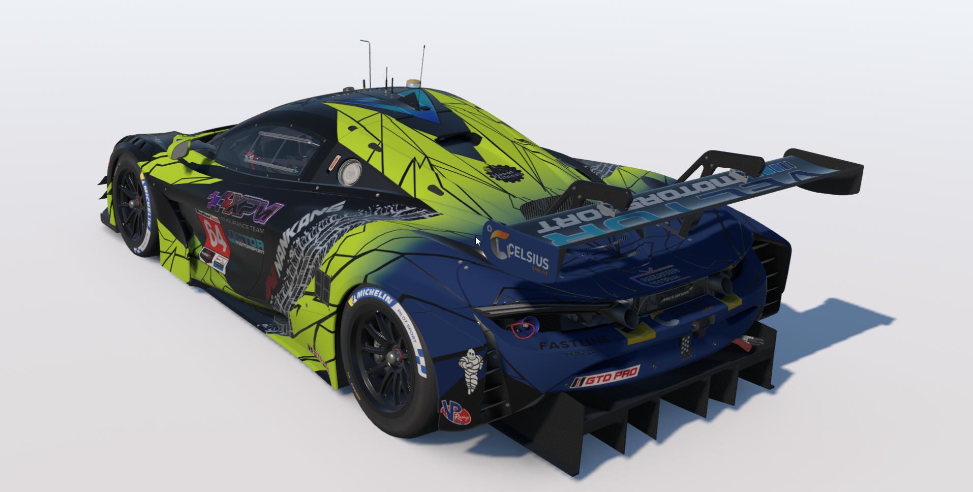 Preview of Vector Motorsport 720 GT3 by Justin Wellbelove