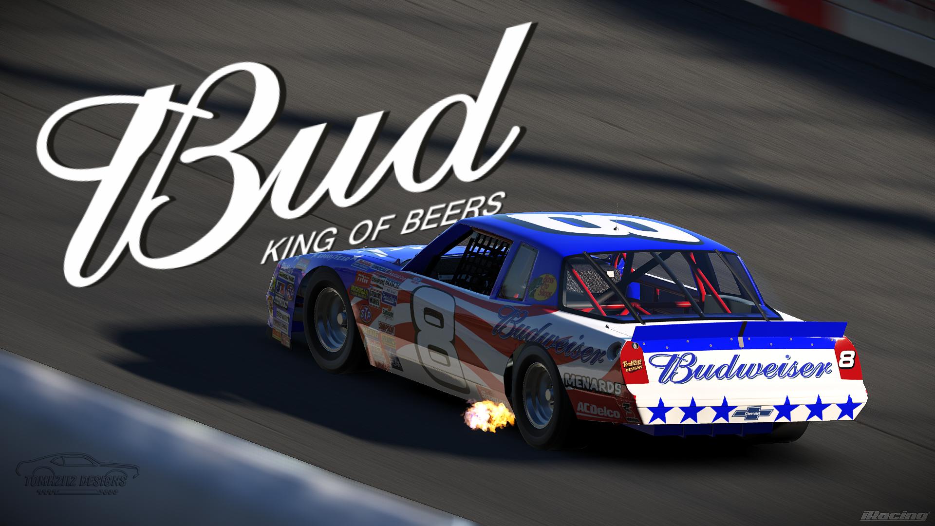 Preview of Dale Earnhardt JR 2007 Stars & Stripes American Flag Budweiser CUSTOM # by Tom H.