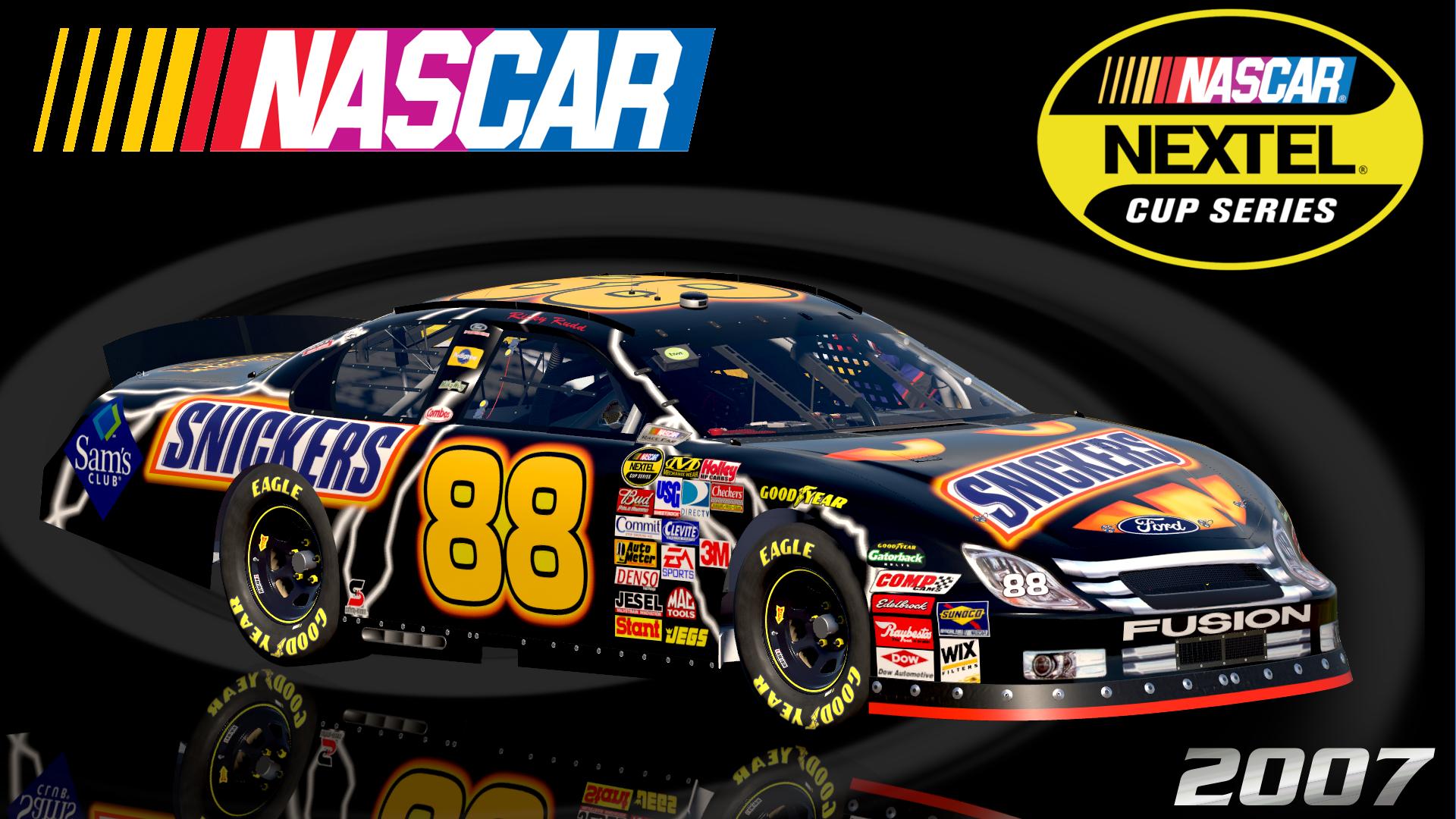 Preview of #88 Ricky Rudd 2007 Snickers Halloween Ford Fusion by Christian Budd