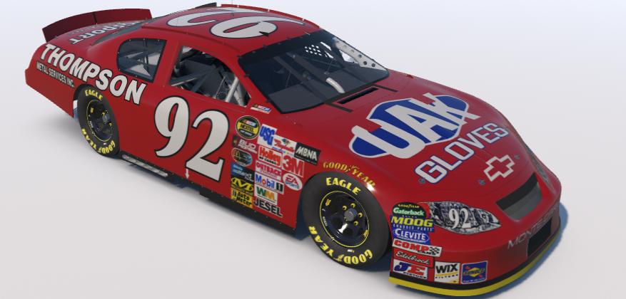 Preview of 2005- #92 Hermie Sadler- Oak Gloves/ Thompson Metal Services/ Kingsport Iron & Metal Chevrolet by Zach Tyndall