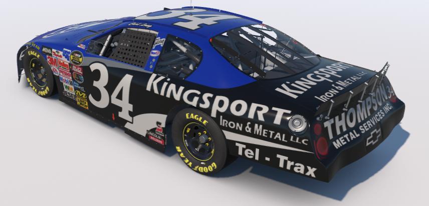 Preview of 2006- #34 Carl Long - Oak Gloves/ Thompson Metal Services/ Kingsport Iron & Metal Chevrolet by Zach Tyndall