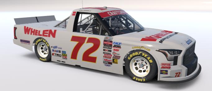 Preview of #72 Michael Christopher Jr 2026 Whelen by Martin Roberg