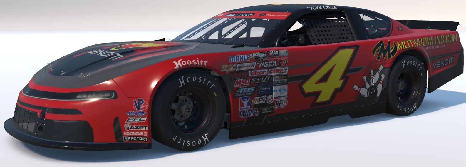 Preview of Todd Cleek MOTIVBOWLING.COM #4 LMSC Dodge Challenger by Jon Gutekunst