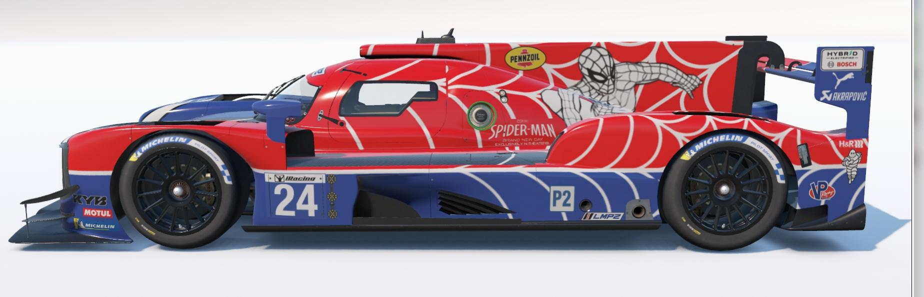 Preview of Dallara P217  Spiderman by Don Craig