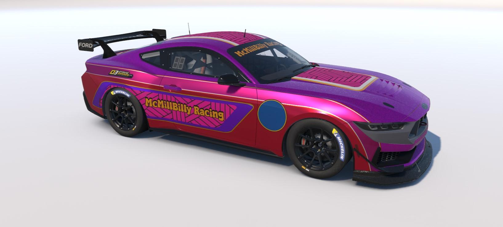 Preview of Ford Mustang GT4 - McMillburry Racing by Otavio de Barros