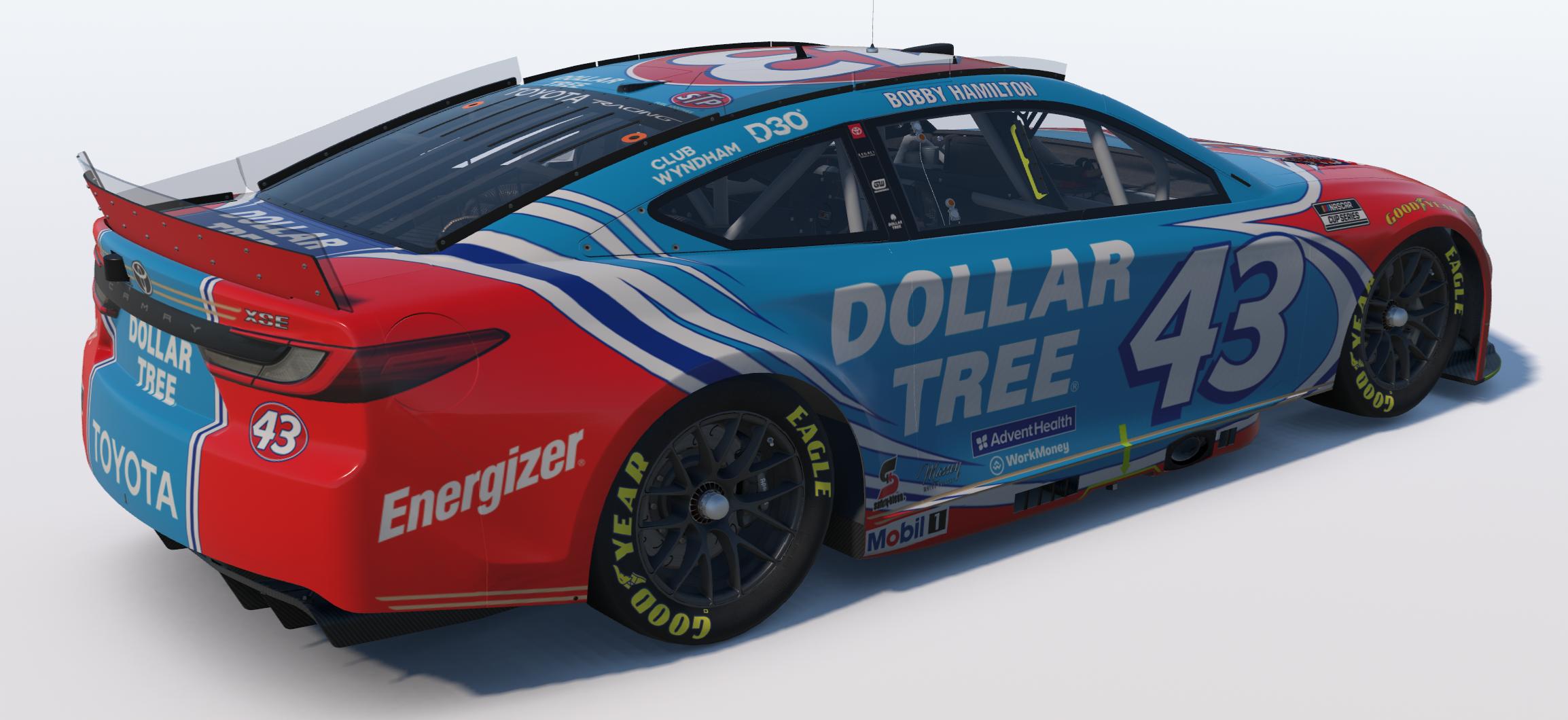 Preview of Erik Jones 2026 Dollar Tree / STP Fuel Additives Camry XSE by Matt Ridgway