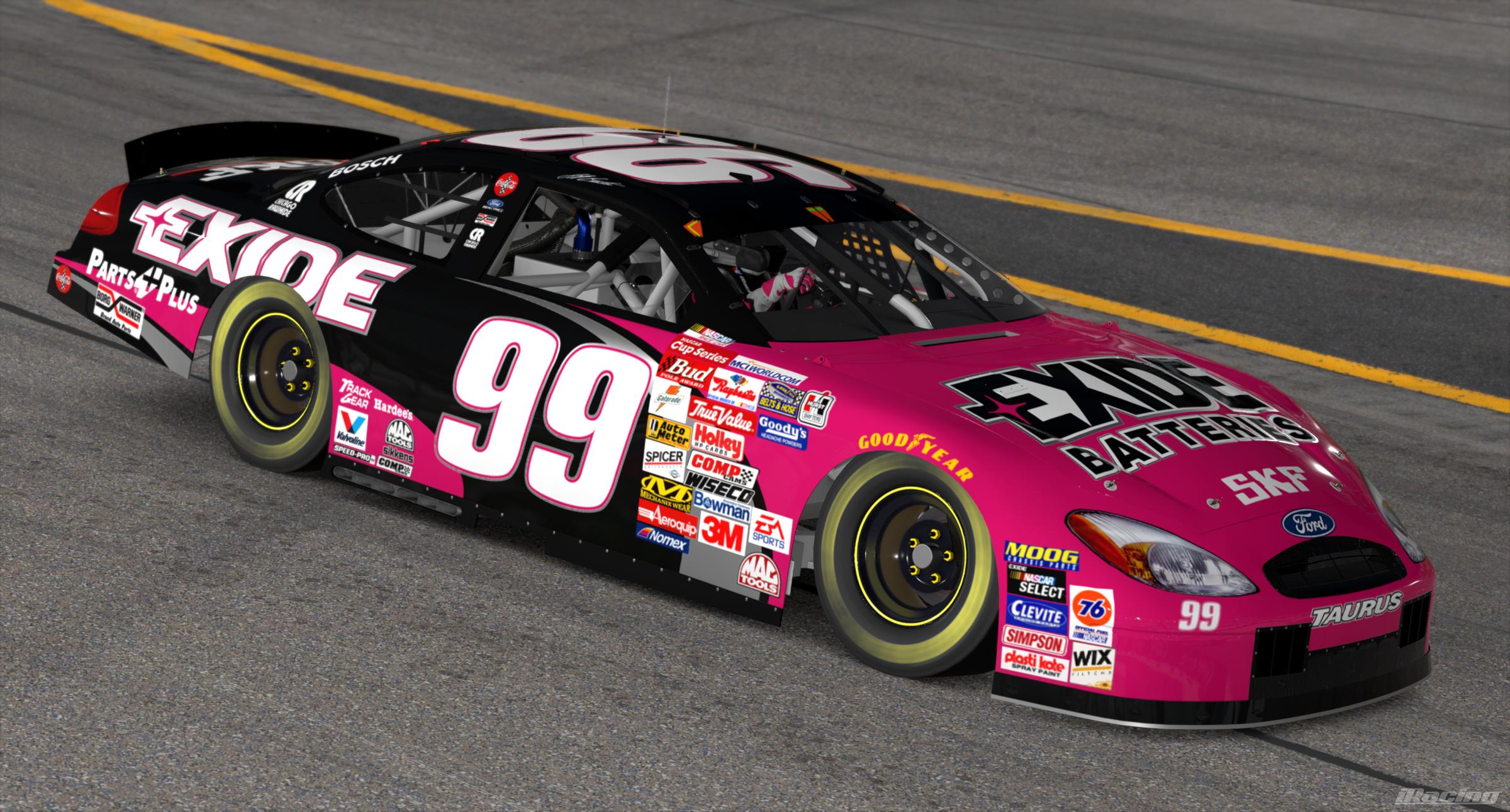 Preview of #99 Jeff Burton 1999 Exide Ford by Vincent Giacalone