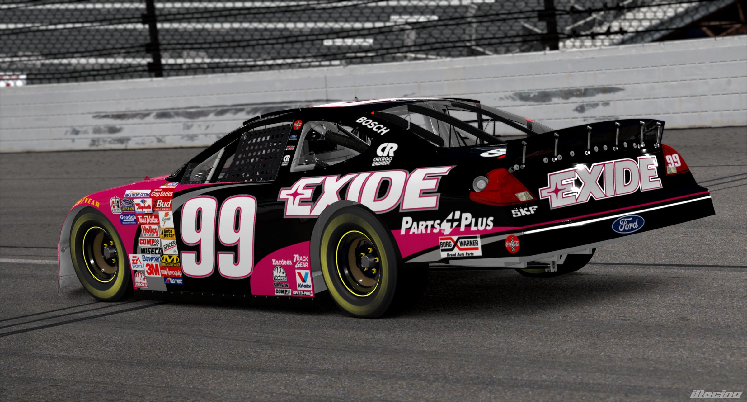 Preview of #99 Jeff Burton 1999 Exide Ford by Vincent Giacalone