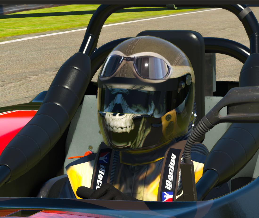 Preview of The Spitfire Pilot Skull Helmet by Corey H.