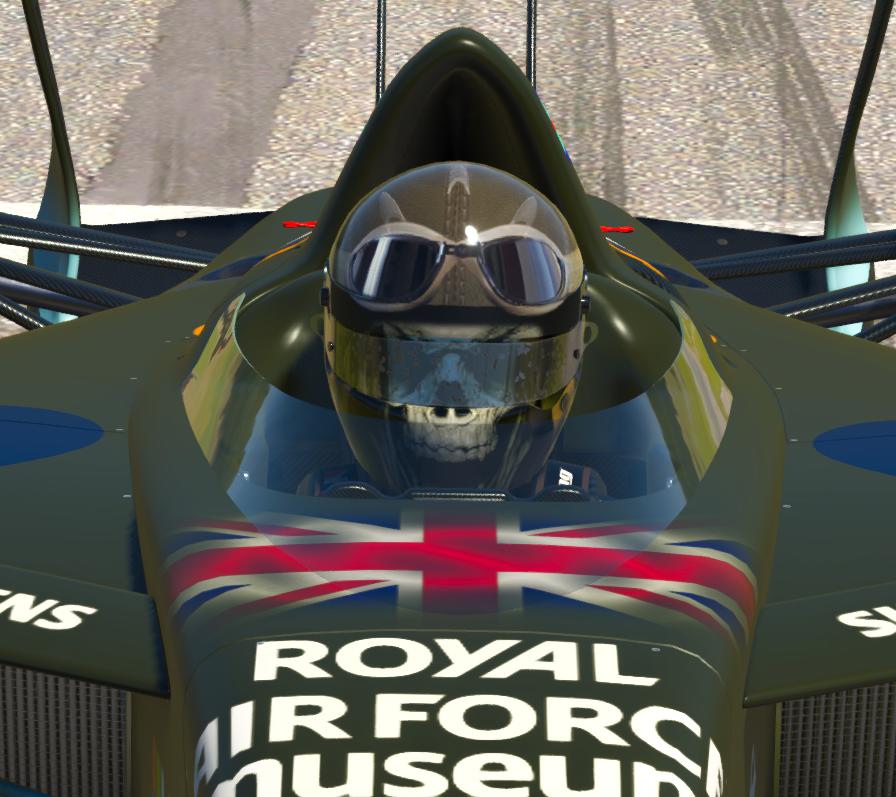Preview of The Spitfire Pilot Skull Helmet by Corey H.