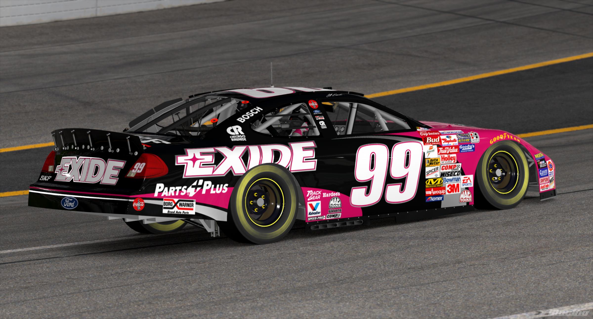 Preview of Jeff Burton 1999 Exide Ford by Vincent Giacalone