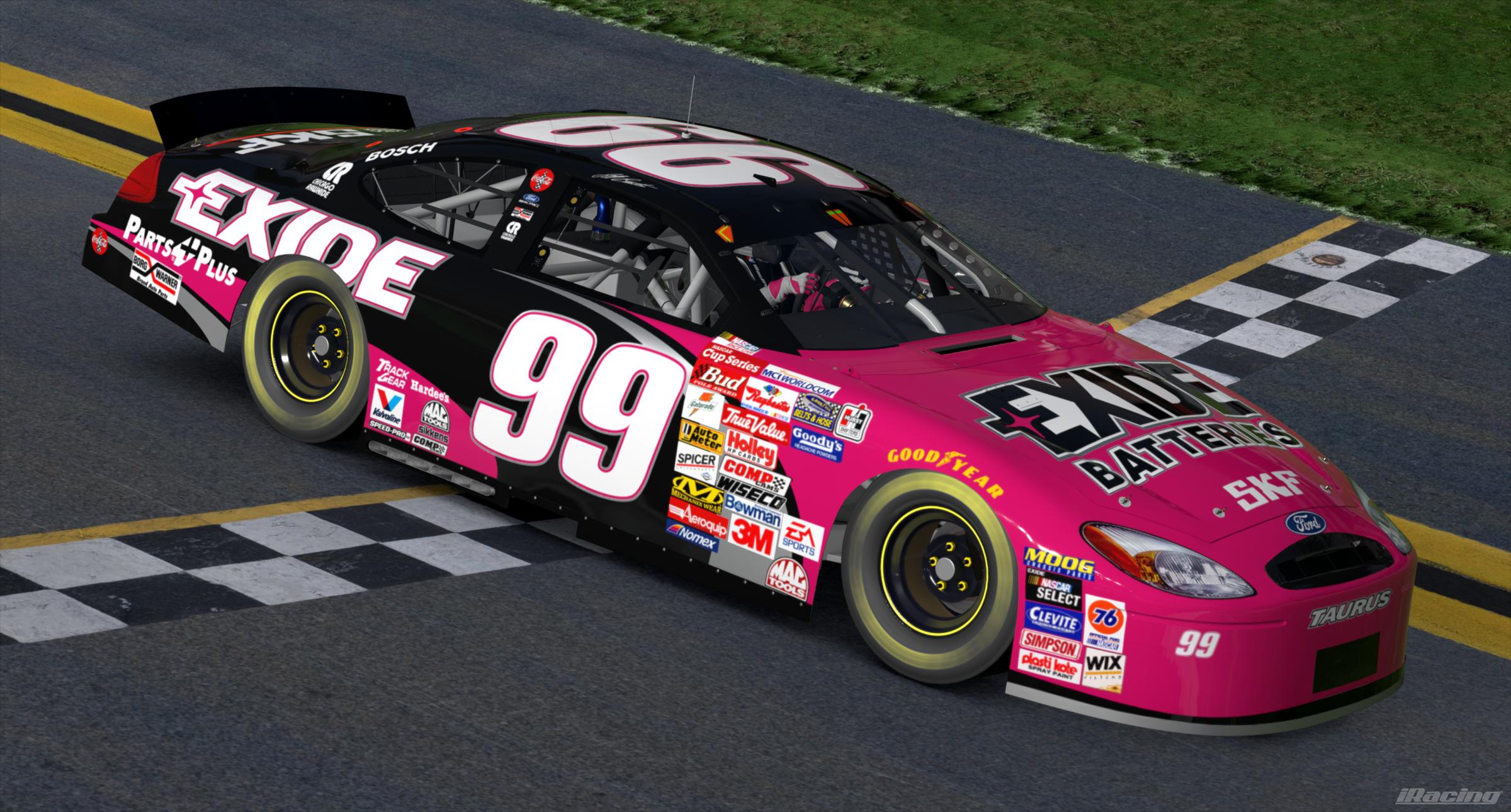 Preview of Jeff Burton 1999 Exide Ford by Vincent Giacalone