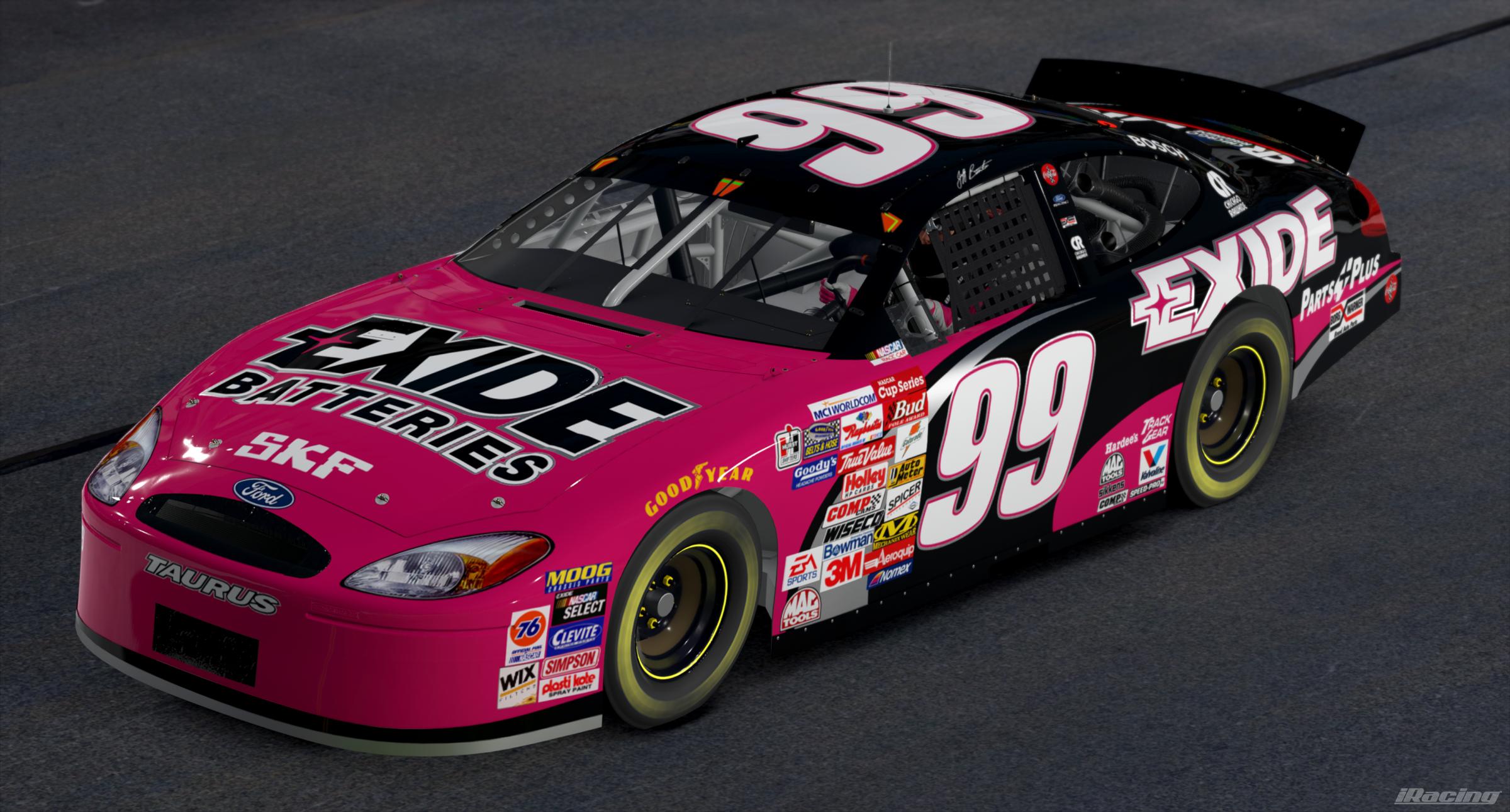 Preview of Jeff Burton 1999 Exide Ford by Vincent Giacalone