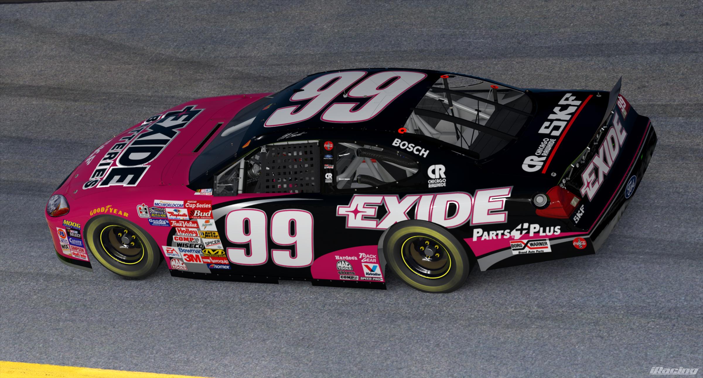 Preview of Jeff Burton 1999 Exide Ford by Vincent Giacalone