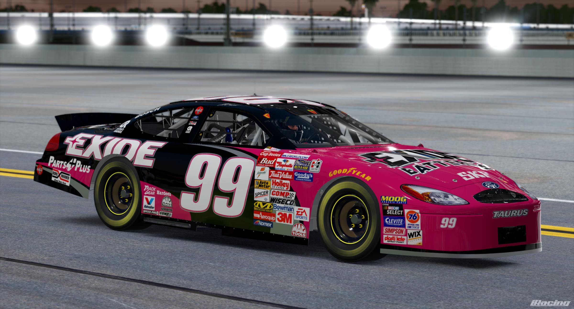 Preview of Jeff Burton 1999 Exide Ford by Vincent Giacalone