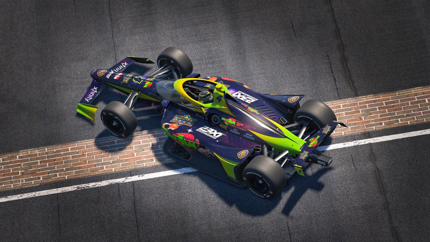 Preview of Indycar Dallara IR18 23XI Space Jam by Tobias Kahlert