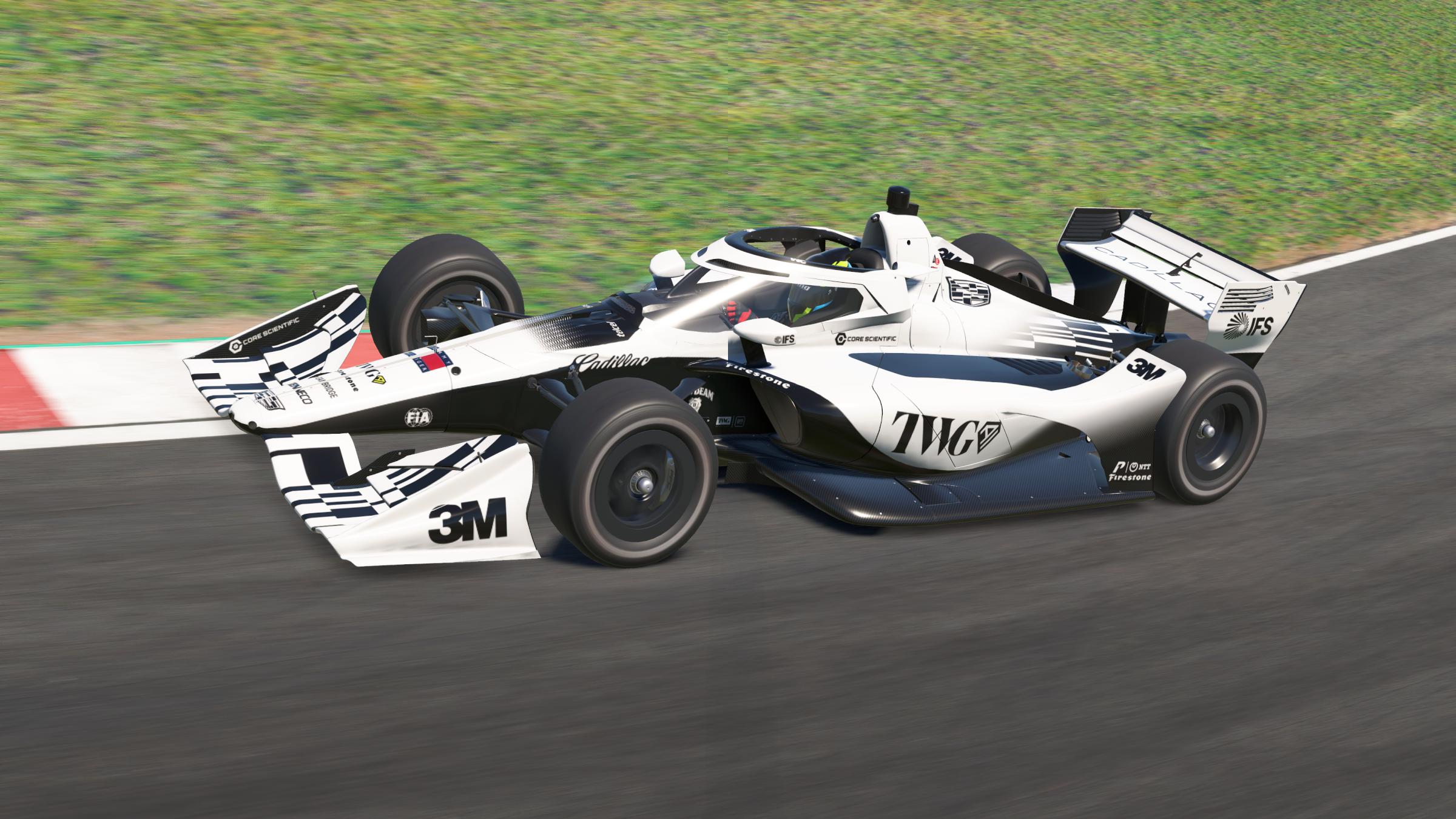 Preview of 2026 TWG AI Cadillac F1 Team MAC-26 Dallara IR-18 by Doug DeNise