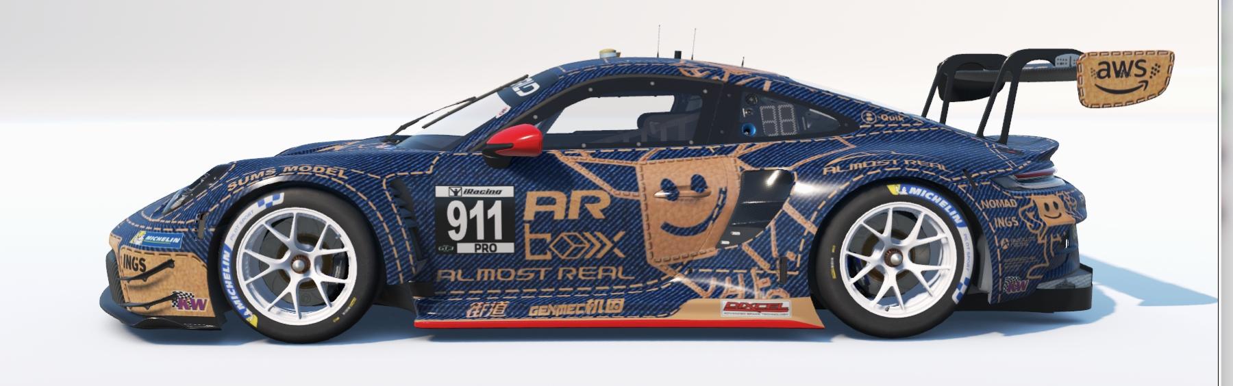 Preview of Porsche 992r GT3  Absolute Racing AR Box by Don Craig