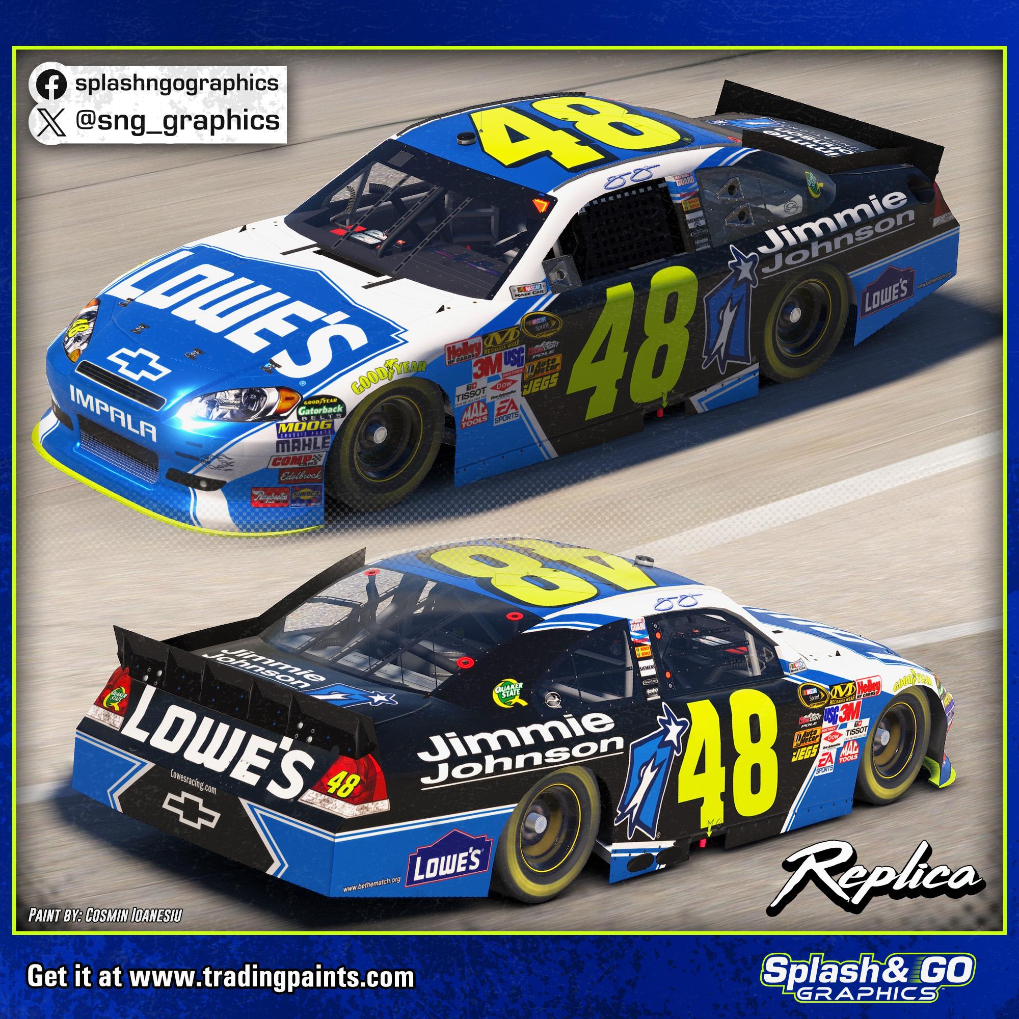 Preview of Jimmie Johnson 2009 JJF AutoClub COT #48 by Cosmin I.
