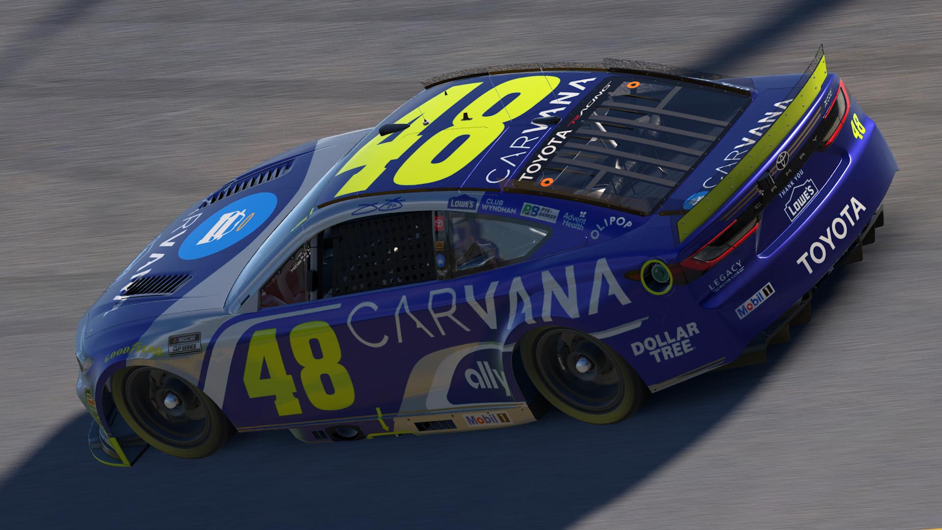 Preview of 2027 Jimmie Johnson Daytona 500 Final Ride Scheme by Chris Lilly