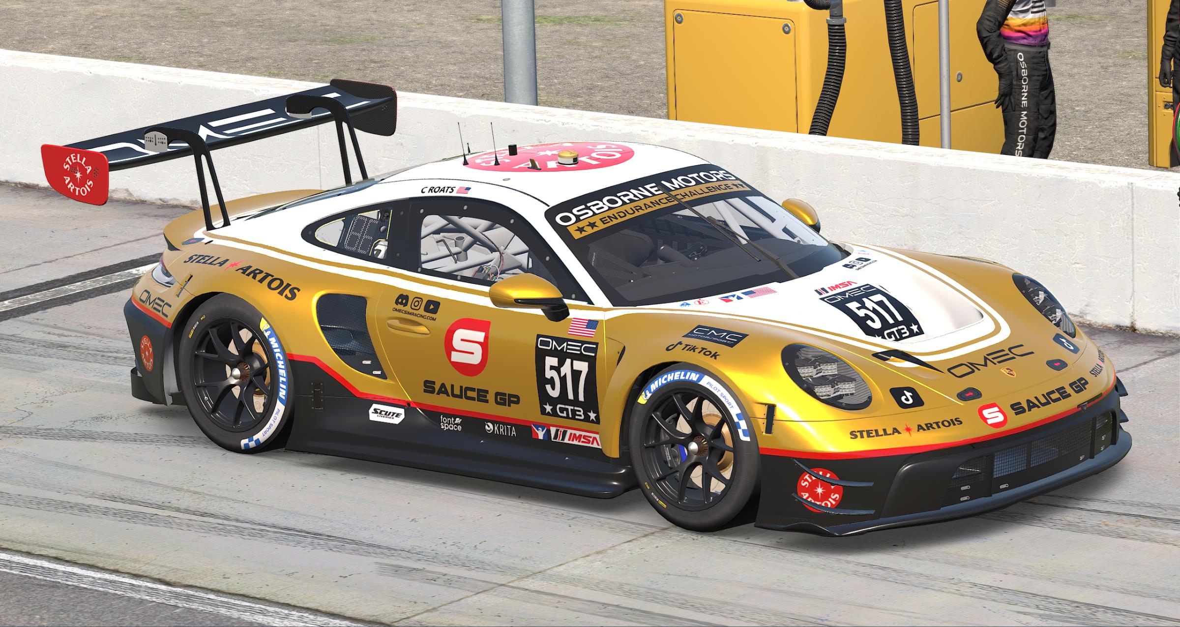 Preview of Sauce GP Porsche 992 GT3 "Drip" v1.0 by Patrick Cantrell