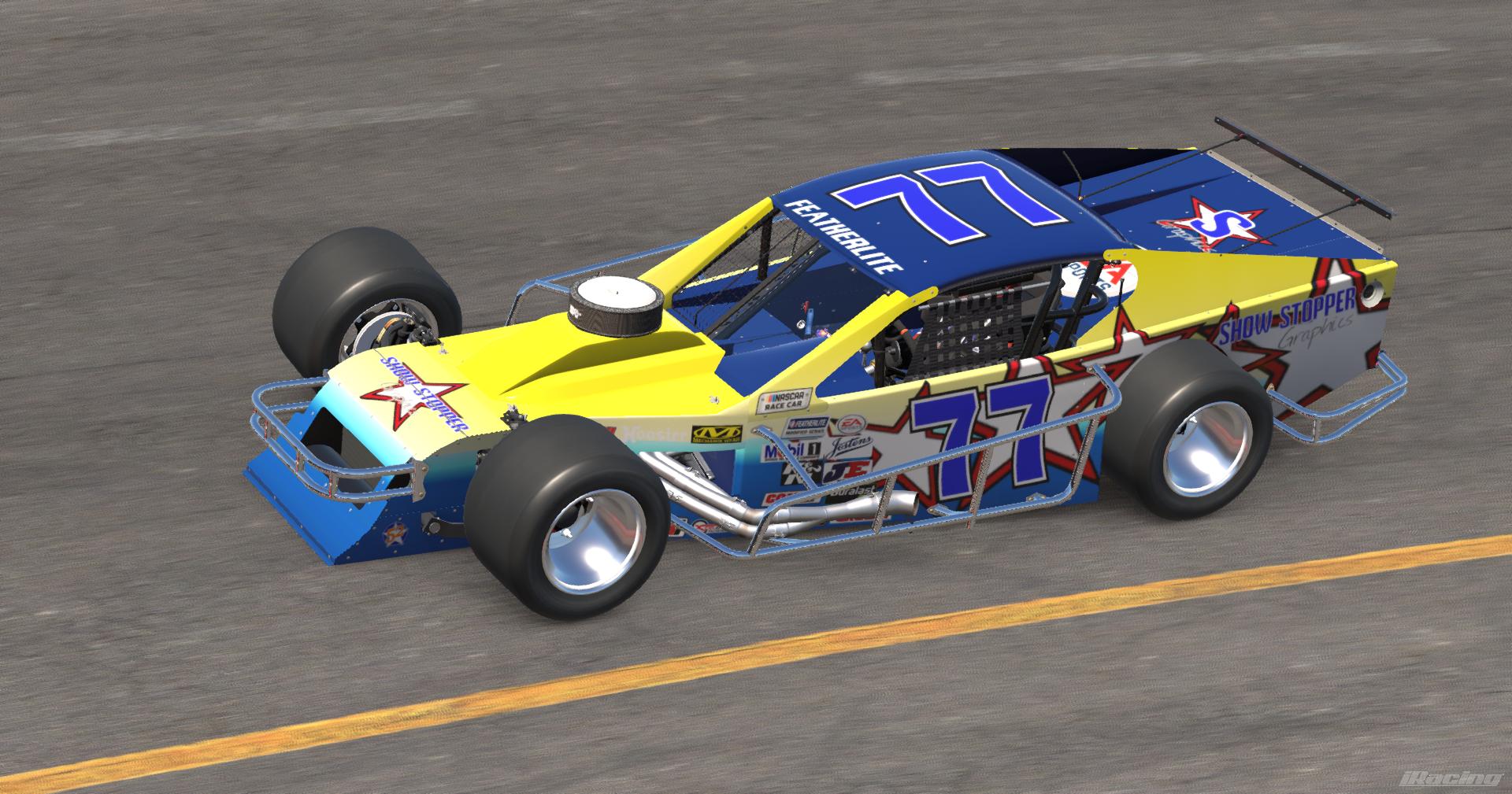 Preview of Nascar 07 153 Show Stopper Modified Sim Stamp by Kyle Carpenter