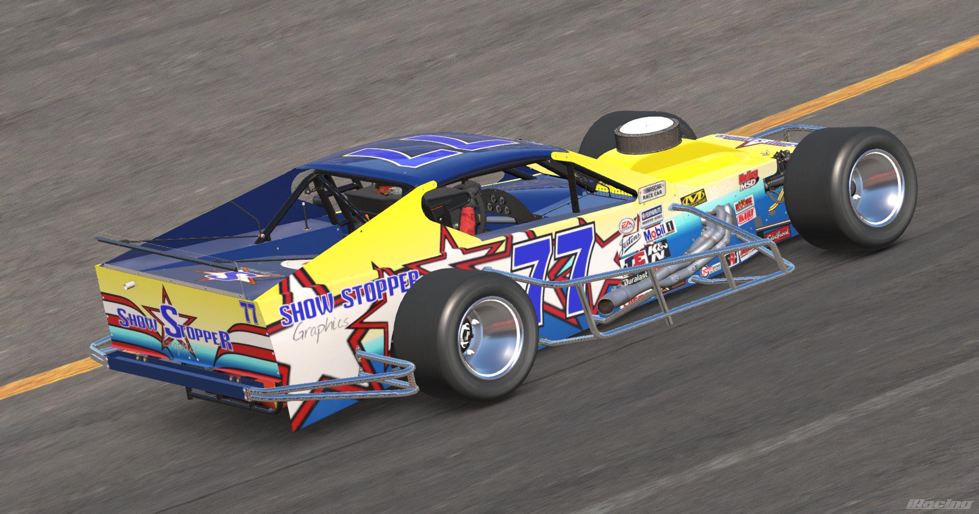 Preview of Nascar 07 153 Show Stopper Modified Sim Stamp by Kyle Carpenter
