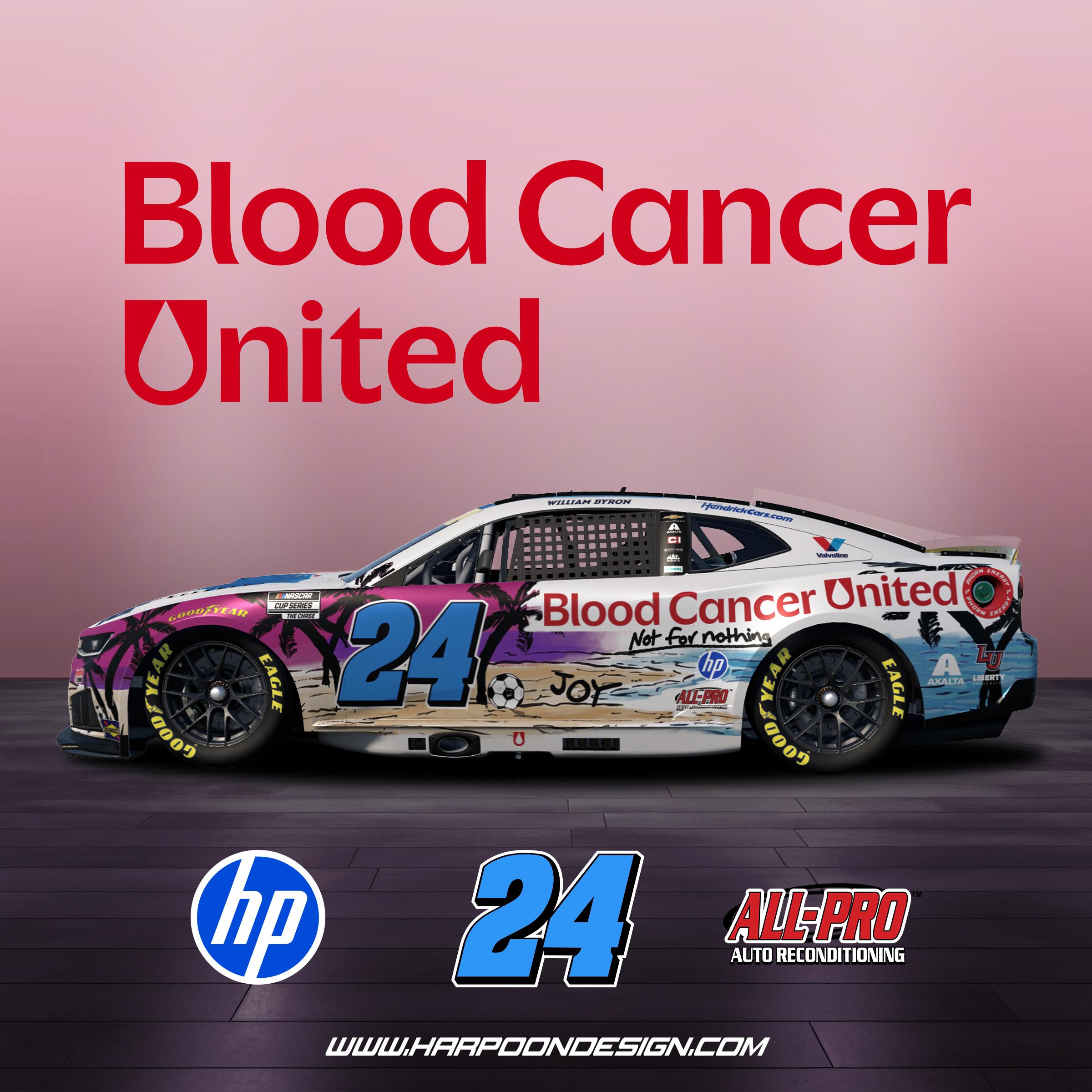 Preview of 2026 William Byron Blood Cancer United Chevrolet by Brantley Roden