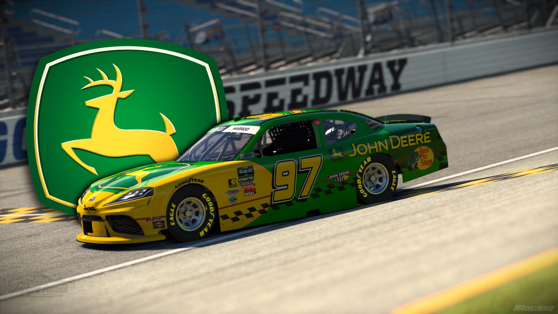 Preview of John Deere NASCAR OReilly Toyota Supra by Tom H.