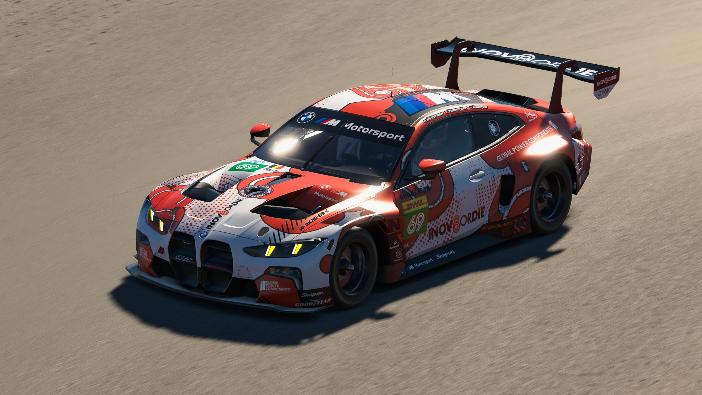 Preview of 2026 WEC Lone Star Le Mans — #69 WRT BMW M4 GT3 EVO by Ghost Rider Squad