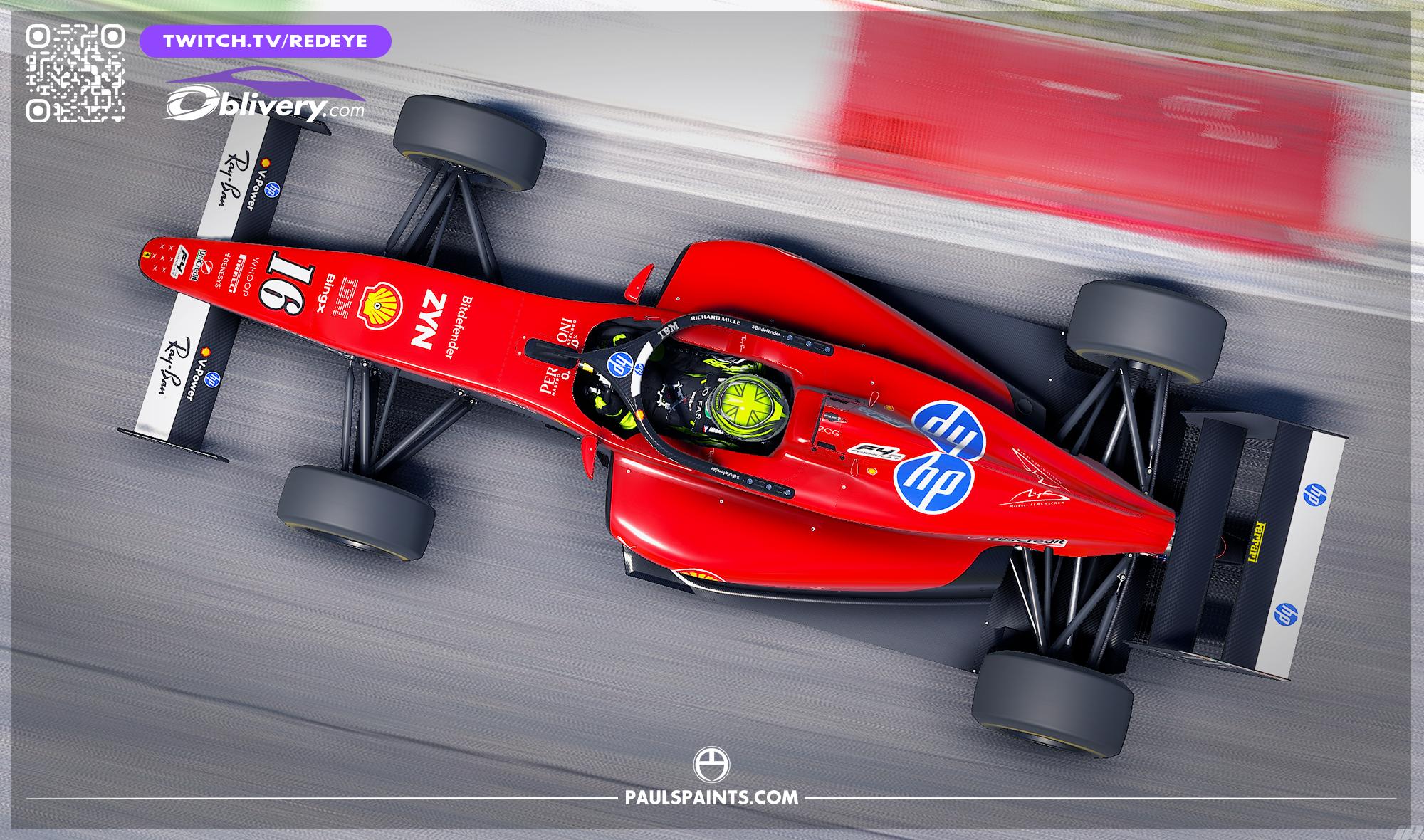Preview of 2026 Ferrari F1 Monza Michael Schumacher Tribute by Paul R Chaloner
