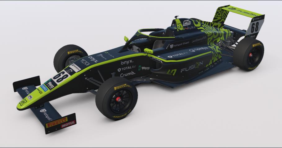 Preview of LN4 FUSION | F4 | Launch Day Livery | British F4 Decals by Scott W.