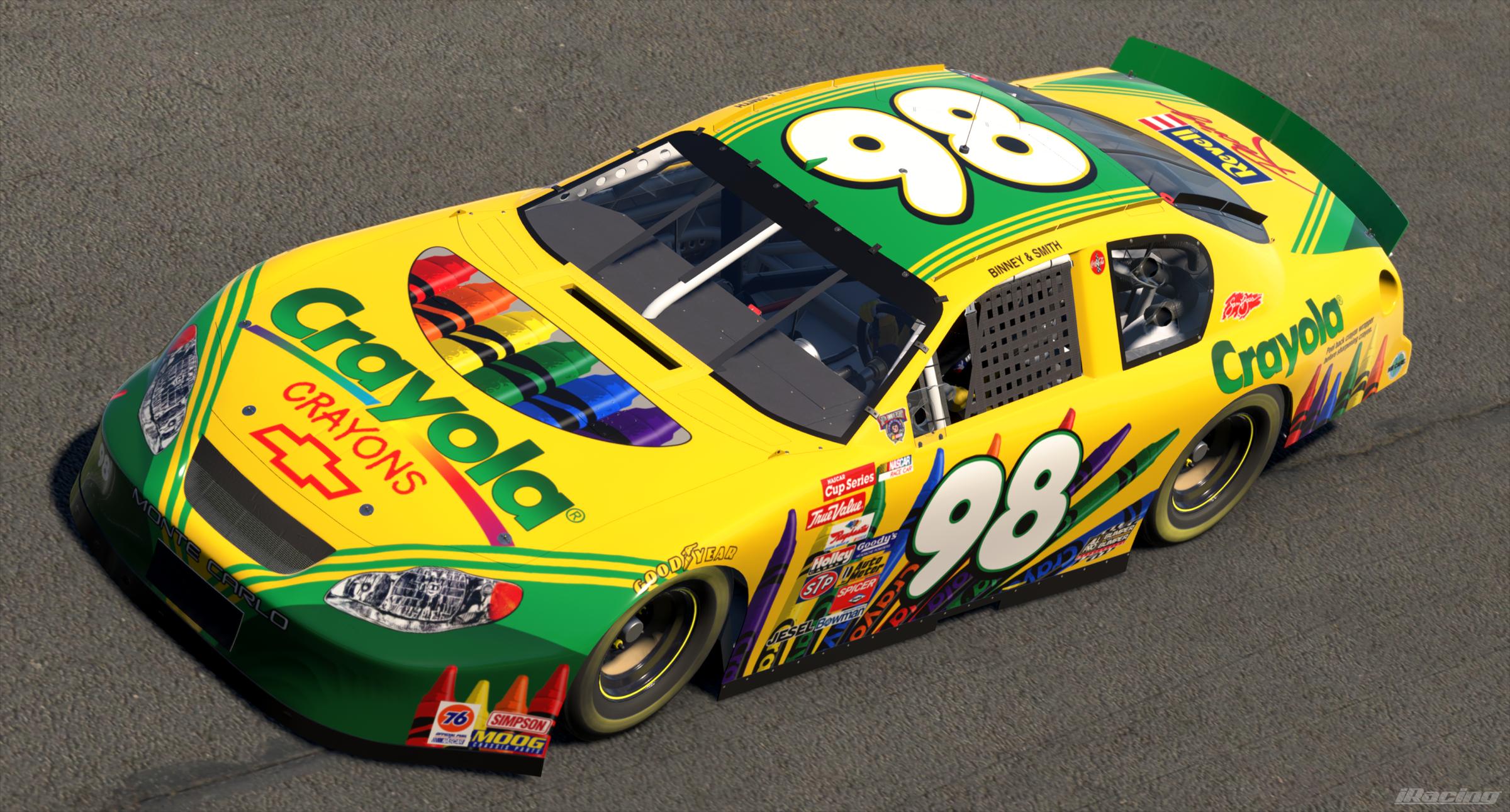 Preview of 1998 #98 Crayola Monte Carlo by Vincent Giacalone