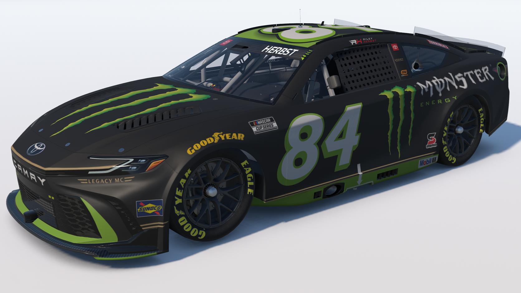 Preview of 2027 Riley Herbst Monster Energy Camry XSE by Matt Ridgway